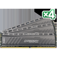 Оперативна пам'ять CRUCIAL Ballistix Tactical DDR4 32GB 4x8GB 3000MHz CL15 (BLT4C8G4D30AETA)