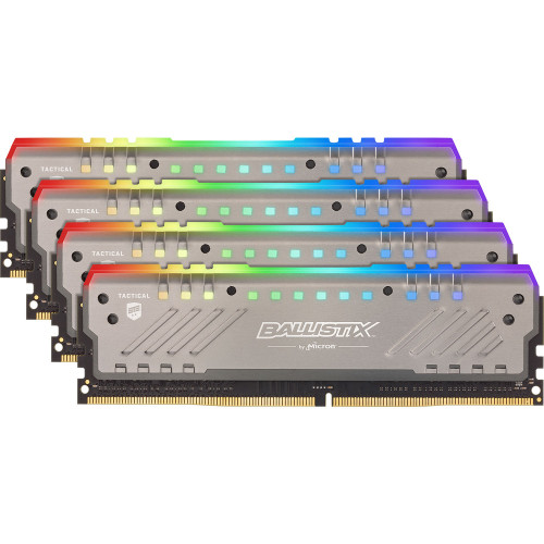 BLT4K16G4D26BFT4 Оперативна пам'ять CRUCIAL 64GB Ballistix Tactical Tracer RGB DDR4 2666MHz DR UDIMM Kit (4 x 16GB)