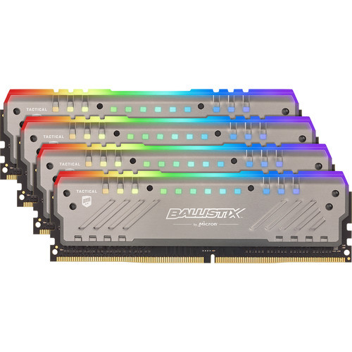 BLT4K8G4D30AET4K Оперативна пам'ять Crucial Ballistix Tactical Tracer RGB 32GB Kit (4 x 8GB) DDR4 3000MHz CL15