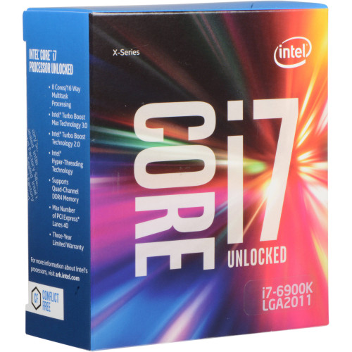 BX80671I76900K Процессор Intel Core i7-6900K (LGA2011-3, 20M Cache, up to 3.70 GHz) box