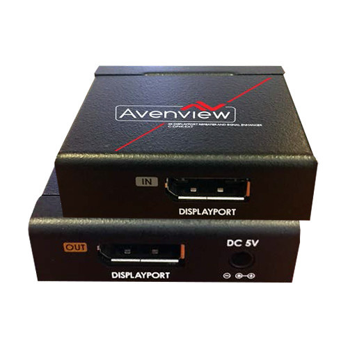 C-DP4K-EXT Видео удлинитель/репитер AVENVIEW 4K DisplayPort Repeater and Signal Enhancer