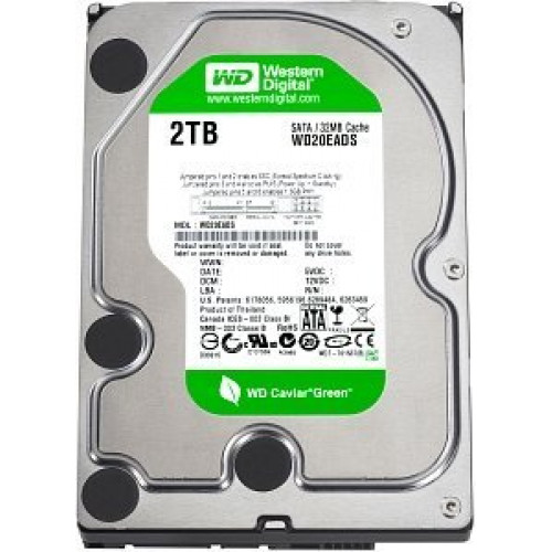 WD20EADS Жорсткий диск Western Digital Caviar Green 2TB, 32MB Cache, SATA 3Gb/s, 3.5"