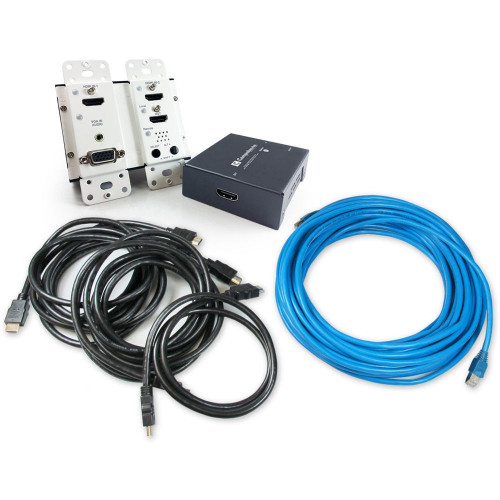 CCK-HDBRWPB01 Видео удлинитель/репитер COMPREHENSIVE HDBaseT Bundle Connectivity Room Kit (Wall Plate To Box)