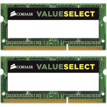 Оперативна пам'ять Corsair ValueSelect SO-DIMM 8GB (2 x 4GB) DDR3-1066MHz CL7 (CM3X8GSDKIT1066)