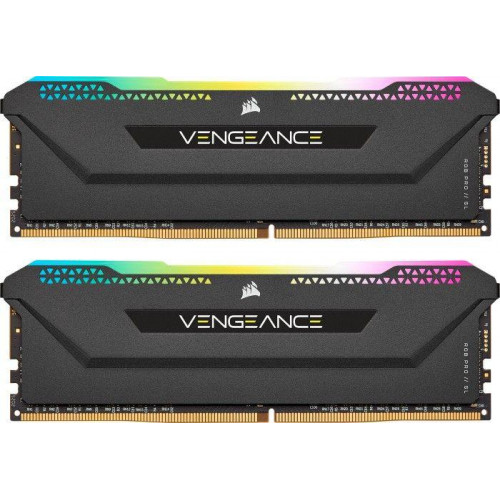 Оперативна пам'ять Corsair Vengeance RGB PRO SL, DDR4, 16 GB, 3200MHz, CL16 (CMH16GX4M2Z3200C16)