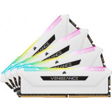 Оперативна пам'ять Corsair Vengeance RGB PRO SL, DDR4, 32 GB, 3200MHz, CL16 (CMH32GX4M4E3200C16W)