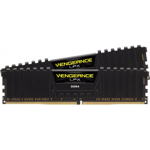 Оперативна пам'ять Corsair Vengeance LPX, DDR4, 16 GB, 3200MHz, CL16 (CMK16GX4M2D3200C16)