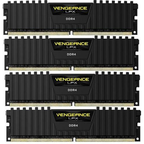 Оперативна пам'ять Corsair Vengeance LPX DDR4 16GB (4x 4GB) 3000MHz CL16 (CMK16GX4M4C3000C16)