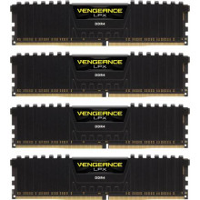 Оперативна пам'ять Corsair Vengeance LPX DDR4 64GB (4x16GB) 2400MHz CL14 (CMK64G4XM4A2400C14)