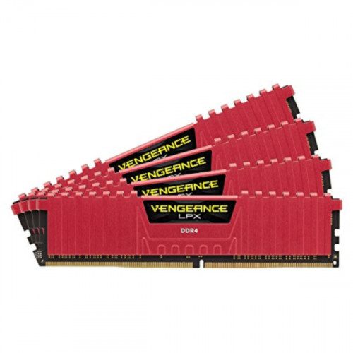 Оперативна пам'ять Corsair Vengeance LPX 64GB Kit (4x 16GB) DDR4 2133MHz, CL13 (CMK64GX4M4A2133C13R)