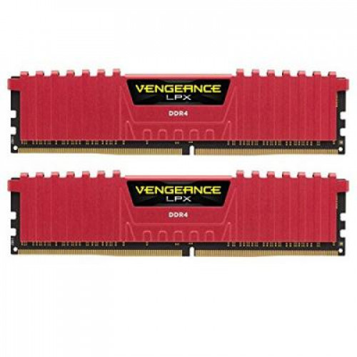 Оперативна пам'ять Corsair Vengeance LPX 8GB (2x4GB) DDR4 3200MHz C16 Kit - Red (CMK8GX4M2B3200C16R)