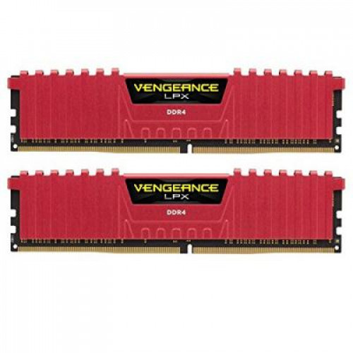 CMK16GX4M2B3200C16R Оперативна пам'ять Corsair Vengeance LPX 16GB Kit (2x 8GB) DDR4 3200MHz C16 - Red