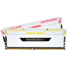 Оперативна пам'ять Corsair Vengeance RGB LED DDR4 8GB (2x 8GB) 3000MHz CL16 (CMR16GX4M2C3000C16W)