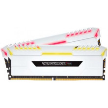 Оперативна пам'ять Corsair Vengeance RGB LED DDR4 8GB (2x 8GB) 3200MHz CL16 (CMR16GX4M2C3200C16W)