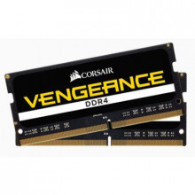 Оперативна пам'ять Corsair Vengeance 16GB (2x8GB) DDR4 SO-DIMM 2666MHz CL18 Kit (CMSX16GX4M2A2666C18)