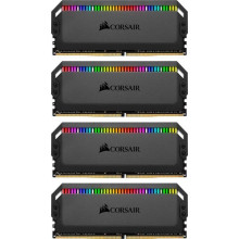 Оперативна пам'ять Corsair Dominator Platinum RGB, DDR4, 16 GB, 3466MHz, CL16 (CMT64GX4M4C3466C16)