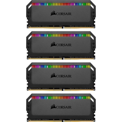 Оперативна пам'ять Corsair Dominator Platinum RGB, DDR4, 16 GB, 3466MHz, CL16 (CMT64GX4M4C3466C16)