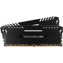 Оперативна пам'ять Corsair Vengeance LED DDR4 16GB (2x 8GB) 3000MHz CL16 white (CMU16GX4M2D3000C16)