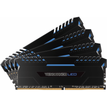 Оперативна пам'ять Corsair Vengeance LED DDR4 32GB (4x 8GB)3000MHz CL16 Blue (CMU32GX4M4C3000C16B)