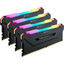 Оперативна пам'ять Corsair Vengeance RGB PRO, DDR4, 128 GB, 3600MHz, CL18 (CMW128GX4M4Z3600C18)