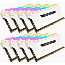 Оперативна пам'ять Corsair Vengeance RGB PRO DDR4 128 GB 2666MHz CL16 (CMW128GX4M8A2666C16W)