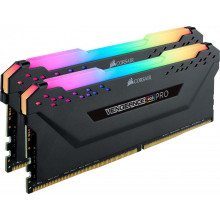 Оперативна пам'ять Corsair Vengeance RGB PRO, DDR4, 16 GB, 3200MHz, CL16 (CMW16GX4M2C3200C16-TUF)