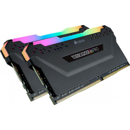 Оперативна пам'ять Corsair Vengeance RGB PRO, DDR4, 16 GB, 3200MHz, CL16 (CMW16GX4M2Z3200C16)