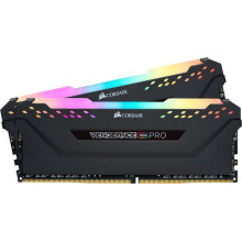 Оперативна пам'ять Corsair Vengeance RGB PRO, DDR4, 32 GB, 3200MHz, CL16 (CMW32GX4M2E3200C16)