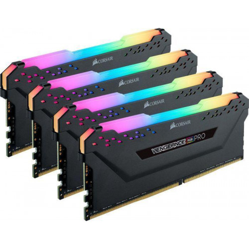Оперативна пам'ять Corsair Vengeance RGB PRO DDR4 64 GB 3200MHz CL16 (CMW64GX4M4C3200C16)