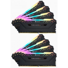 Оперативна пам'ять Corsair Vengeance RGB Pro DDR4 64GB (8x 8GB) 2666MHz CL16 (CMW64GX4M8A2666C16)