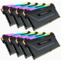 Оперативна пам'ять Corsair Vengeance RGB PRO DDR4 64 GB 2933MHz CL16 (CMW64GX4M8Z2933C16)