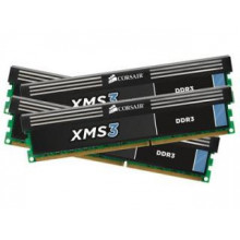 Оперативна пам'ять Corsair XMS3 32GB (4 x 8GB) DDR3 1600MHz C11 (CMX32GX3M4A1600C11)
