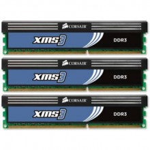 Оперативна пам'ять Corsair 6 GB (3x2GB) DDR3 1600 MHz (CMX6GX3M3A1600C9)