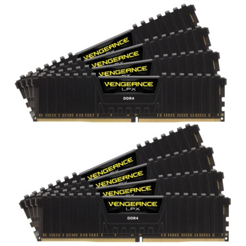 CMK64GX4M8A2400C14 Оперативна пам'ять Corsair Vengeance LPX Kit 64GB (8x 8GB) DDR4-2400MHz CL14