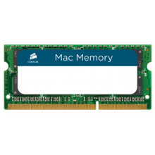 Оперативна пам'ять Corsair Mac SO-DIMM 8GB DDR3-1333MHz CL9 (CMSA8GX3M1A1333C9)