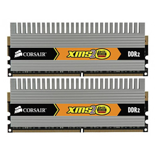 TWIN2X4096-6400C5DHX Оперативна пам'ять Corsair XMS2 DHX Series DIMM Kit 4GB (2x 2GB) DDR2-800MHz CL5