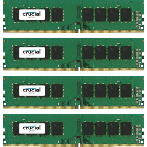 CT4K4G4DFS8213 Оперативна пам'ять Crucial 16GB Kit (4 x 4GB) DDR4-2133 UDIMM