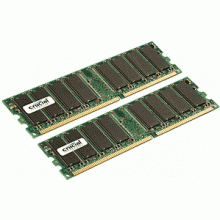 CT2KIT12864AA667 Оперативна пам'ять Crucial 2GB Kit (2 x 1GB) DDR2-666 UDIMM