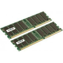 CT2KIT12864Z335 Оперативна пам'ять Crucial 2GB Kit (2 x 1GB) DDR-333 UDIMM