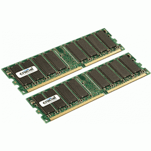 CT2KIT12864AA667 Оперативна пам'ять Crucial 2GB Kit (2 x 1GB) DDR2-666 UDIMM