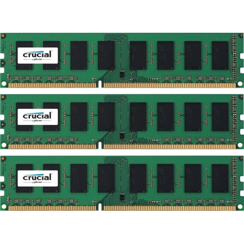 CT3K16G3ERSDD4186D Оперативна пам'ять Crucial 48GB Kit (3 x 16GB) DDR3-1866MHz ECC RDIMM