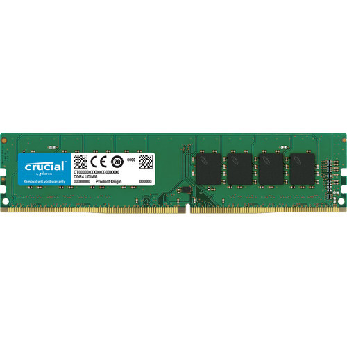 Оперативна пам'ять Crucial UDIMM DDR4 16GB 2666MHz CL19 (CT16G4DFD8266)