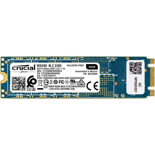 SSD Накопичувач CRUCIAL  CT250MX500SSD4