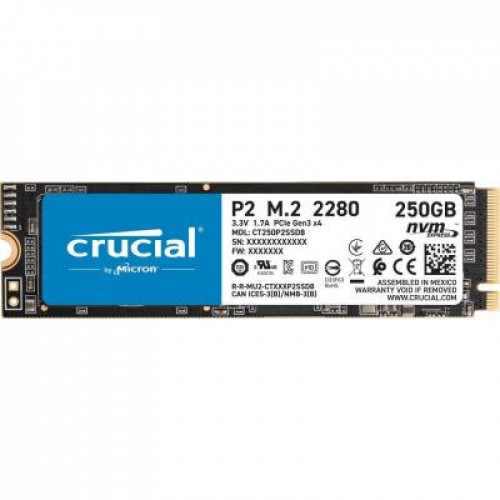 CT250P2SSD8 SSD Накопичувач Crucial 250GB P2 NVMe PCIe M.2