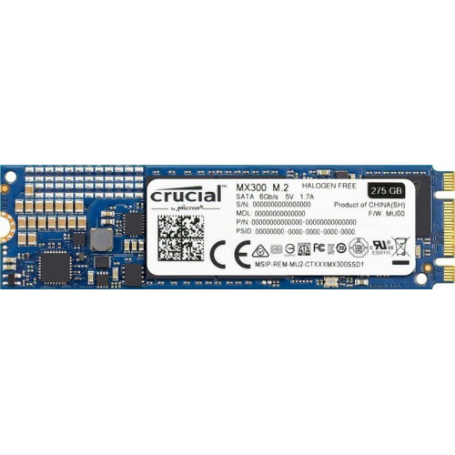 CT275MX300SSD4 SSD Накопичувач Crucial MX300 275GB, M.2 (2280)