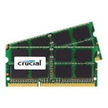 Оперативна пам'ять Crucial 16GB (2x 8GB) 1600MHz DDR3 CL11 SODIMM для Mac 1.35V/1.5V (CT2C8G3S160BMCEU)