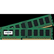 CT2K25664BA160BA Оперативна пам'ять Crucial 4GB Kit (2 x 2GB) DDR3-1600MHz UDIMM