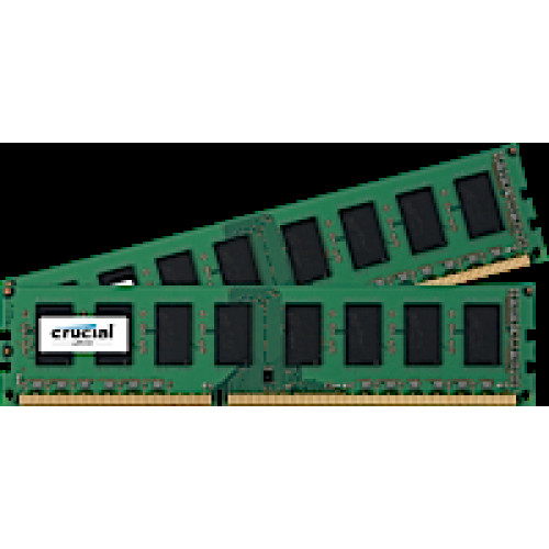 CT2K25664BA160BA Оперативна пам'ять Crucial 4GB Kit (2 x 2GB) DDR3-1600MHz UDIMM