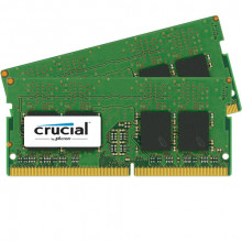 Оперативна пам'ять Crucial SO-DIMM DDR4, 2x4GB, 2400MHz, CL17 (CT2K4G4SFS824A)