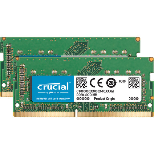 CT2K8G4S24AM Оперативна пам'ять CRUCIAL 16GB DDR4 2400MHz SO-DIMM Kit for Mac (2 x 8GB)